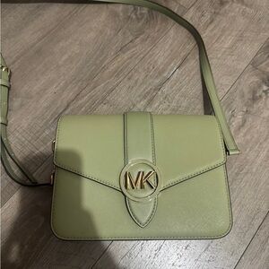 Michael Kors Sage Green Crossbody Bag